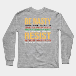 Anti Trump Protest Gift Long Sleeve T-Shirt